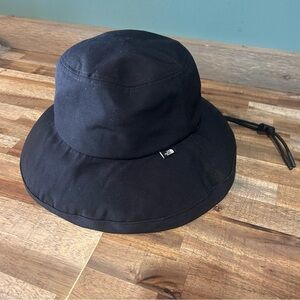 The North Face Black Canvas Floppy Sun Hat Outdoor Hiking Unisex